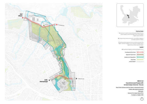 Intervenção: corredor ecológico da Barragem Vila Luiza